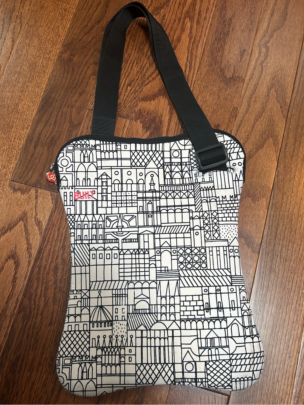 Built NY Alexander Girard Retrospective laptop sling crossbody bag